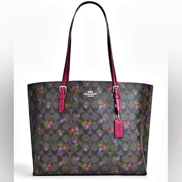 Coach Handbags - COACH 🥳HOST PICK🥳Mollie Tote Bag In Signature Canvas With Country Floral Print